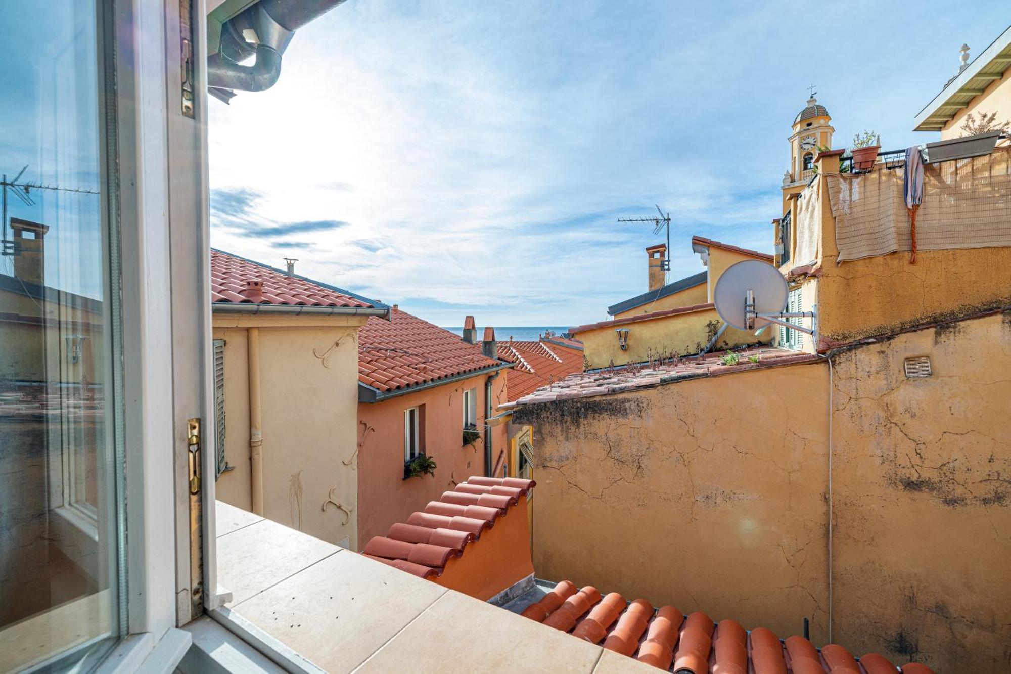 Le Bougainvillier Menton Vieille Ville Екстер'єр фото