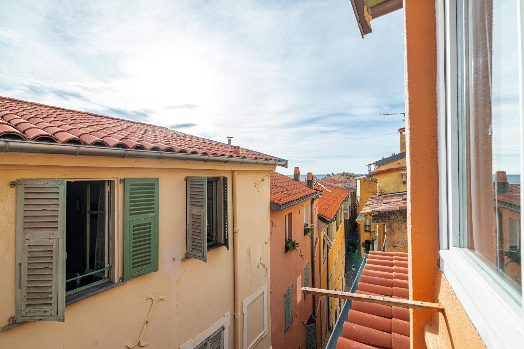 Le Bougainvillier Menton Vieille Ville Екстер'єр фото